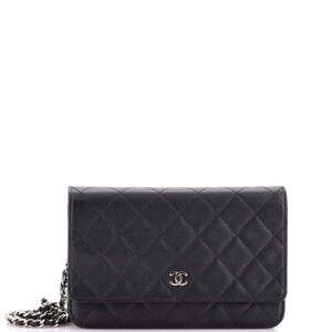 Chanel Wallet On Chain Quilted Caviar #233891C38B